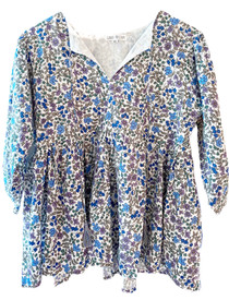 Grace Holiday Sully Top, Ditsy Blue Floral Grace Holiday Sully Top, Ditsy Blue Floral