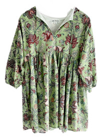 Grace Holiday Sully Dress, Green Apple Chintz Grace Holiday Sully Dress, Green Apple Chintz