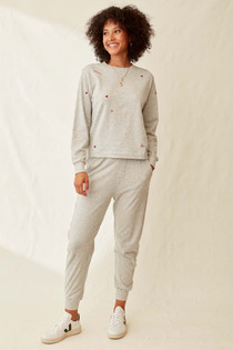 Grey State Hannah Jogger, Classic Grey Heather Grey State Hannah Jogger, Classic Grey Heather