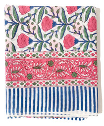 Livro Pareo, Pink and Navy Fields 