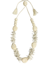 Grace Holiday Coral Reef Necklace, White