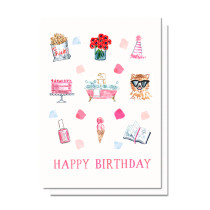 Evelyn Henson Birthday Things Card