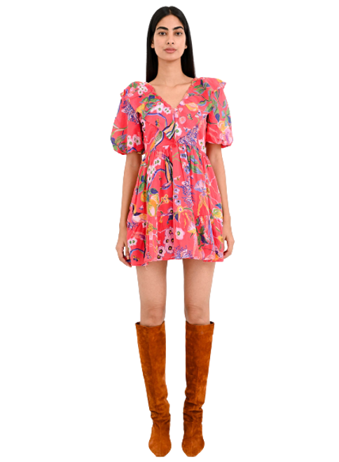 Banjanan Scorpio Dress, Azalea 