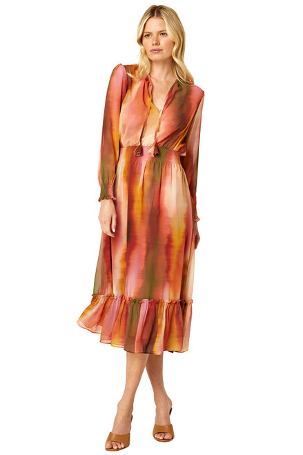 Misa Poppy Dress, Jaipur Ombre