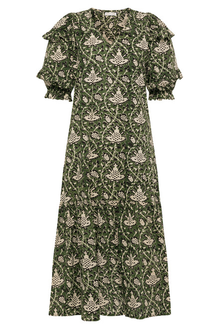 Anna Cate Harris Midi, Emerald Fall