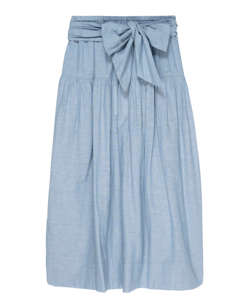 The Great Waltz Skirt, Light Chambray 