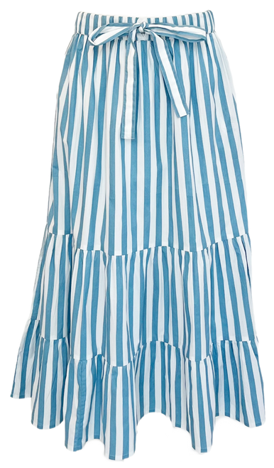 Livro Market Skirt, Blue Stripes 