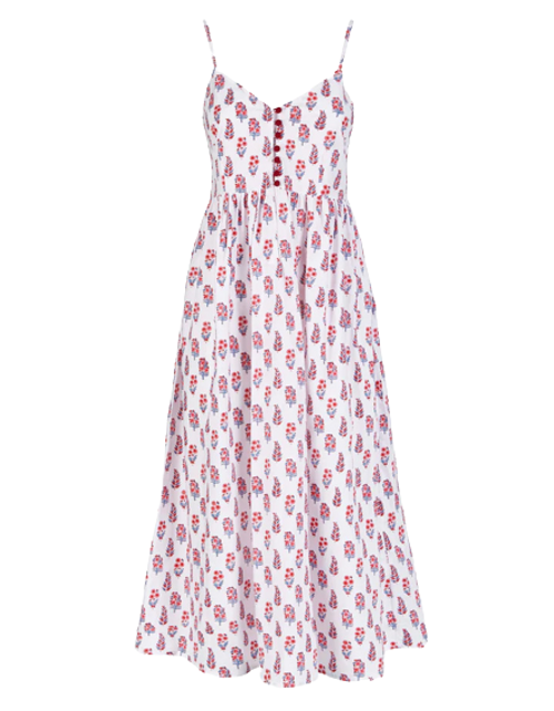 Pink City Prints Maree Dress, Udaipur Buta