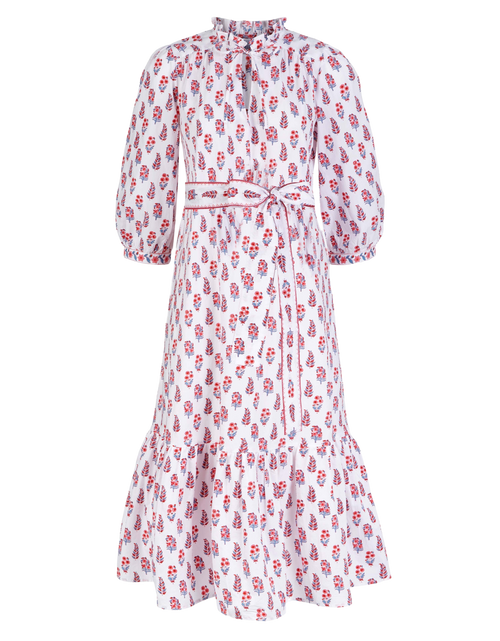 Pink City Prints Olivia Dress, Udaipur Mix - Monkee's of Mount Pleasant