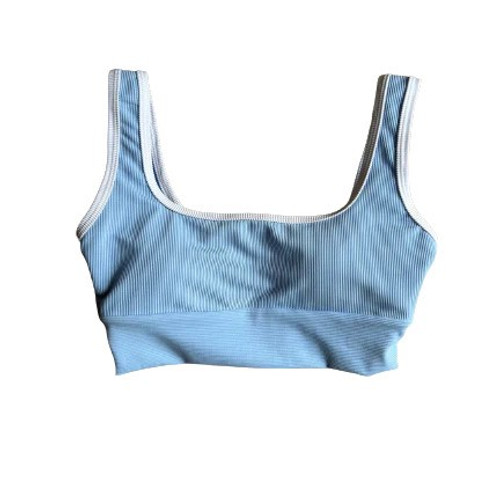 LainSnow Kiawah Top, Carolina Blue X Megan Stokes 
