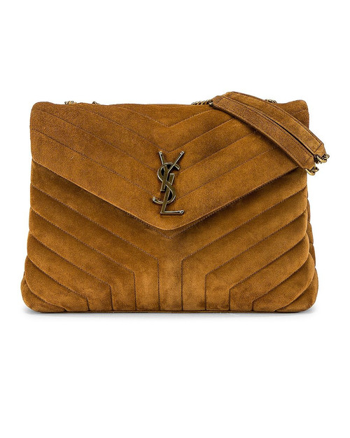 Pre-Owned Yves Saint Laurent Raffia LouLou Medium Bag