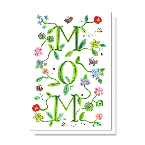 Evelyn Henson Mother's Day Garden Blooms Card