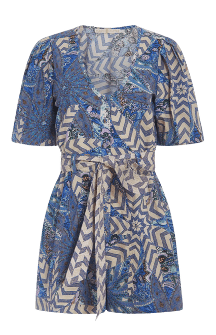 Marie Oliver Devin Romper, Anise Breeze