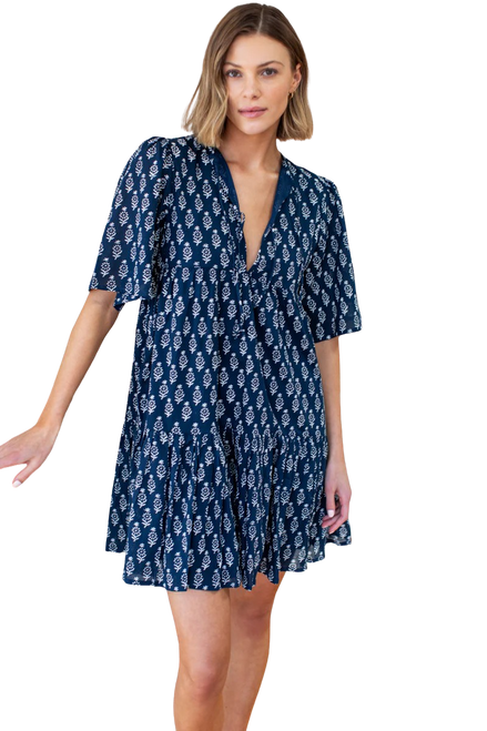 Emerson Fry Isla Dress, Marguerite Blue