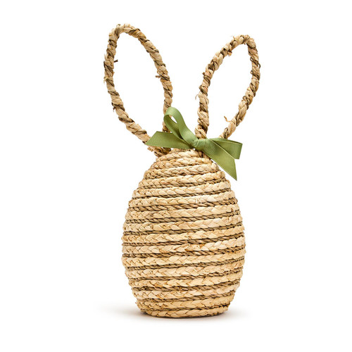 Happy Easter Hand-Crafted Bunny Egg Decor