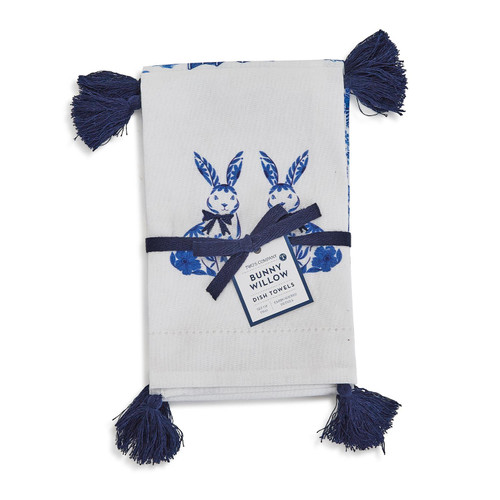 Blue & White Dish Towel Set