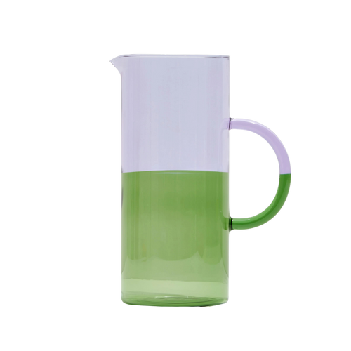 Fazeek Two Tone Pitcher, Lilac Green