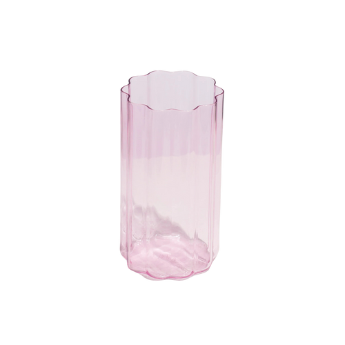 Fazeek Wave Vase, Pink