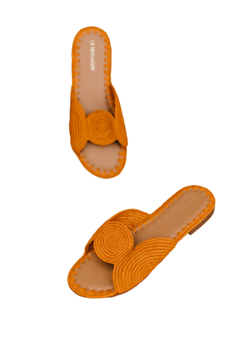 Le Mogador Jnane Sandal, Cognac