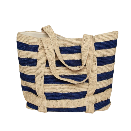 Hat Attack The Original Travel Bag, Navy Stripe