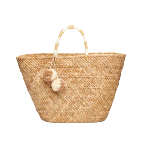 Kayu Oversized St Tropez Tote, Natural