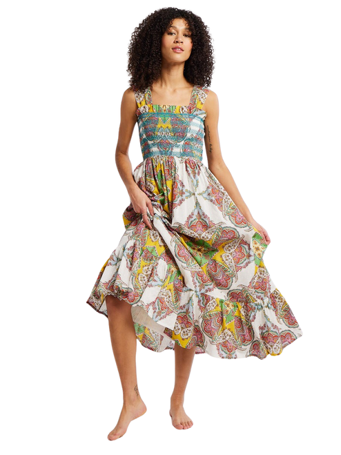 Mille Garden Dress, Kaleidoscope 