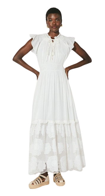 Cleobella Kirsten Maxi Dress, Ivory