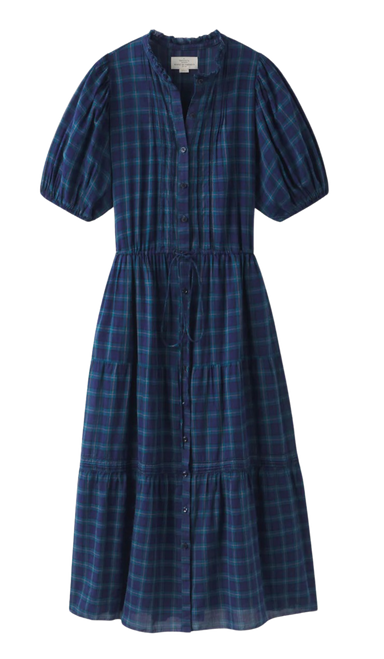 Trovata Hildie Dress, Oceanside Plaid