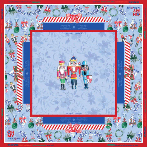 Oh My Mahjong Mahjong Mat, Deck the Halls