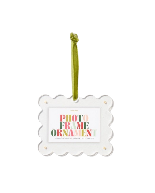 Mini Frame Ornament, Clear