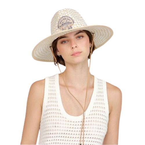Freya Lifeguard Hat, Seas the Day Ivory Sand