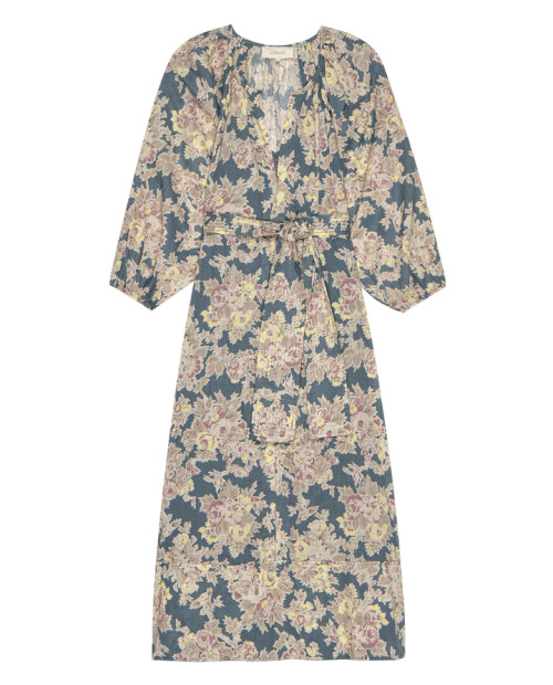 The Great The Pampas Dress, Indigo Floral The Great The Pampas Dress, Indigo Floral