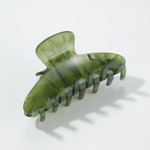 Jade Claw Clip, Moon