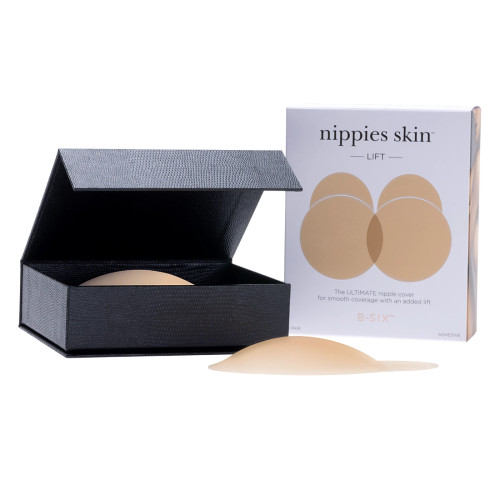 Nippies Skin Adhesive Nipple Covers with Lifting Tab, Caramel