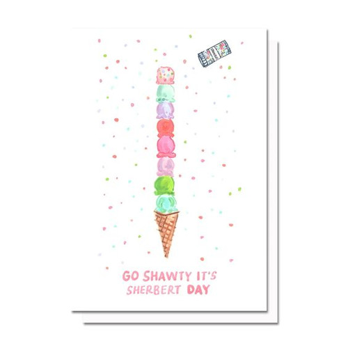 Evelyn Henson It's Sherbert Day Card