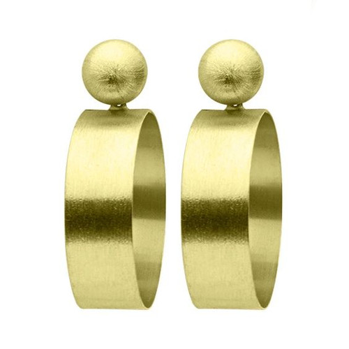 Sheila Fajl Mini Elizzie Earrings, Gold