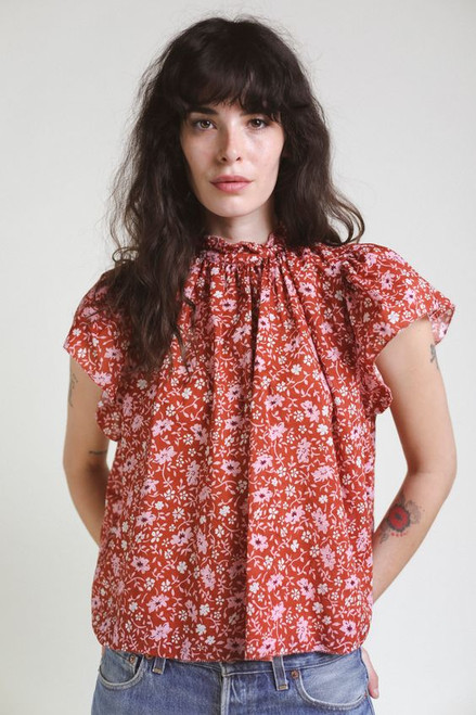 Trovata Carla Shirt, Rose Floral