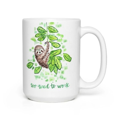 Evelyn Henson Sloth Mug