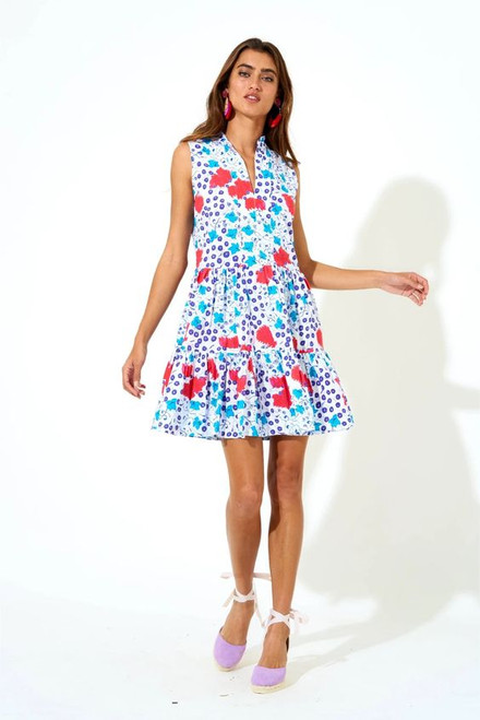 Oliphant Petite Fleur Yoke Dress 