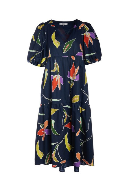 Crosby Brawley Dress, Blue Lily