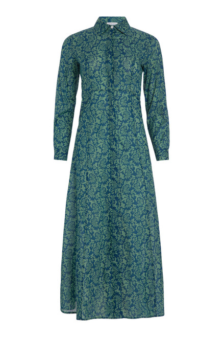 Livro Classic Shirtdress, Teal Garden 