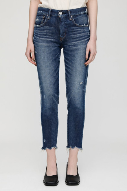 Moussy Vintage Checotah Skinny, Dark Blue