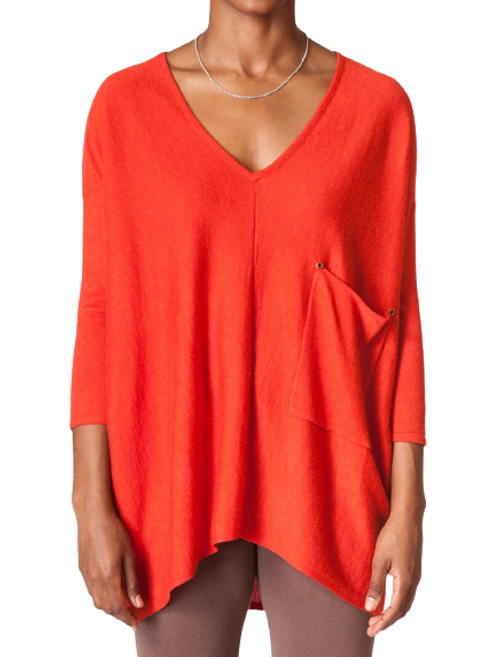 Kerisma Raven Top, Dark Coral  