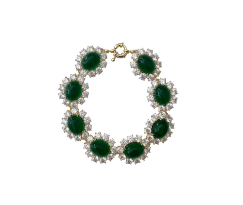 Nicola Bathie Emerald Bracelet 