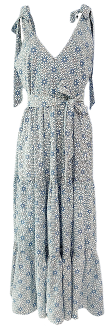 Monsoon and Beyond Ivy Dress, Blue Azulejo 