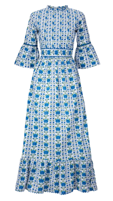 Pink City Prints Savannah Dress, Vintage Alpine Pink City Prints Savannah Dress, Vintage Alpine