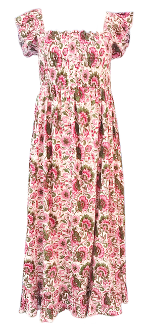 Grace Holiday Olivia Dress, Pink Garden