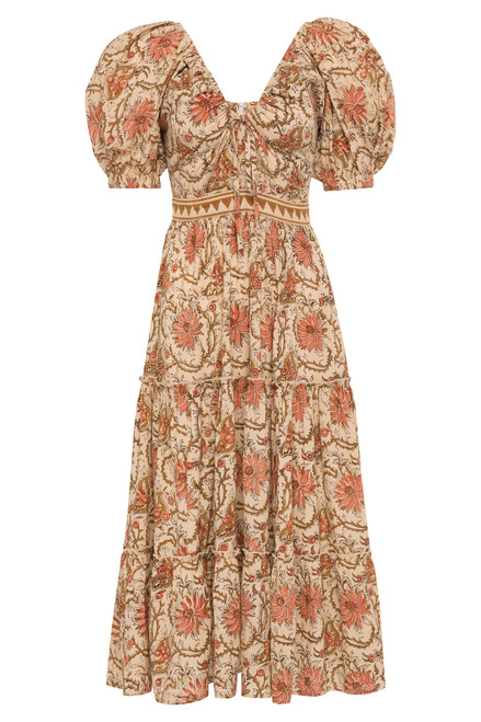 Anna Cate Arie Dress, Coral Floral Anna Cate Arie Dress, Coral Floral