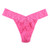 Hanky Panky Original Lace Thong, Dragon Fruit Pink