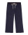 The Great Fleece Cropped Wide Leg Sweatpants, Navy